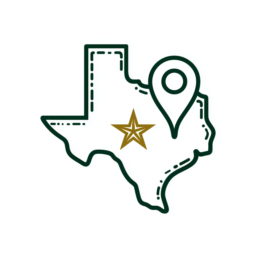 Service area location icon